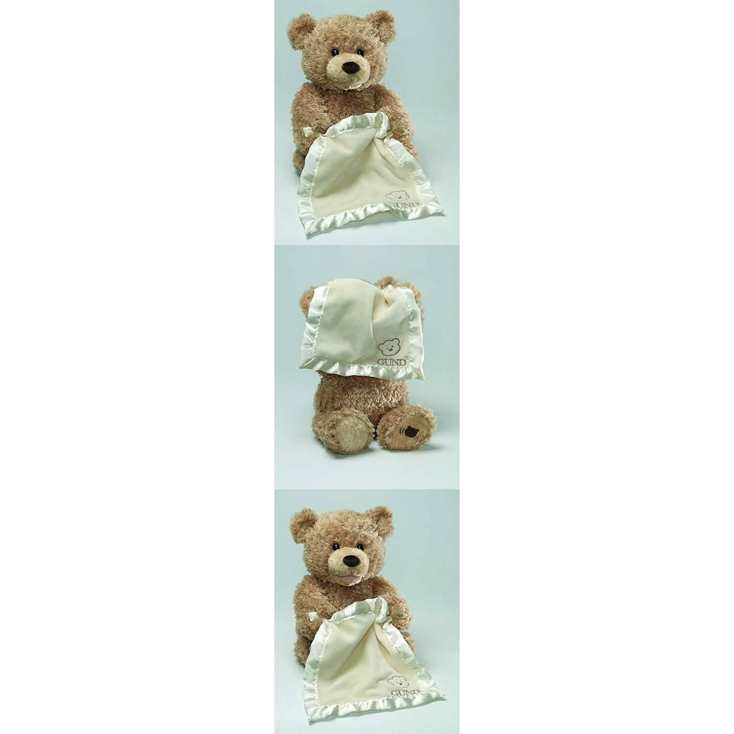 GUND ピークアブー 11.5インチ テディベア アニメーションぬいぐるみ