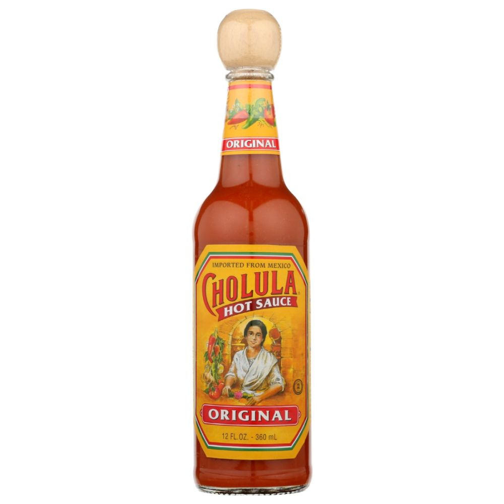 CHOLULA: Original Hot Sauce, 12 oz