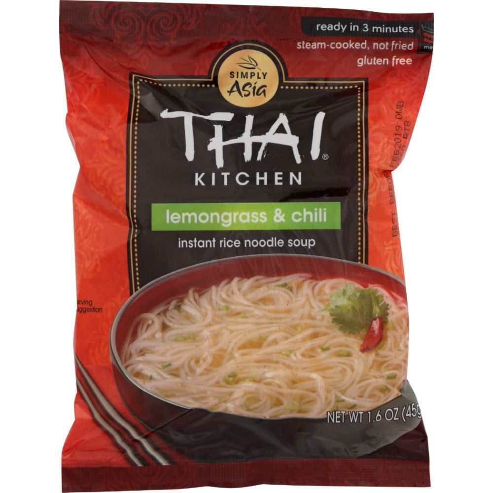 Thai Kitchen Gluten Free Lemongrass & Chili  Rice Noodle Soup - 1.6 oz