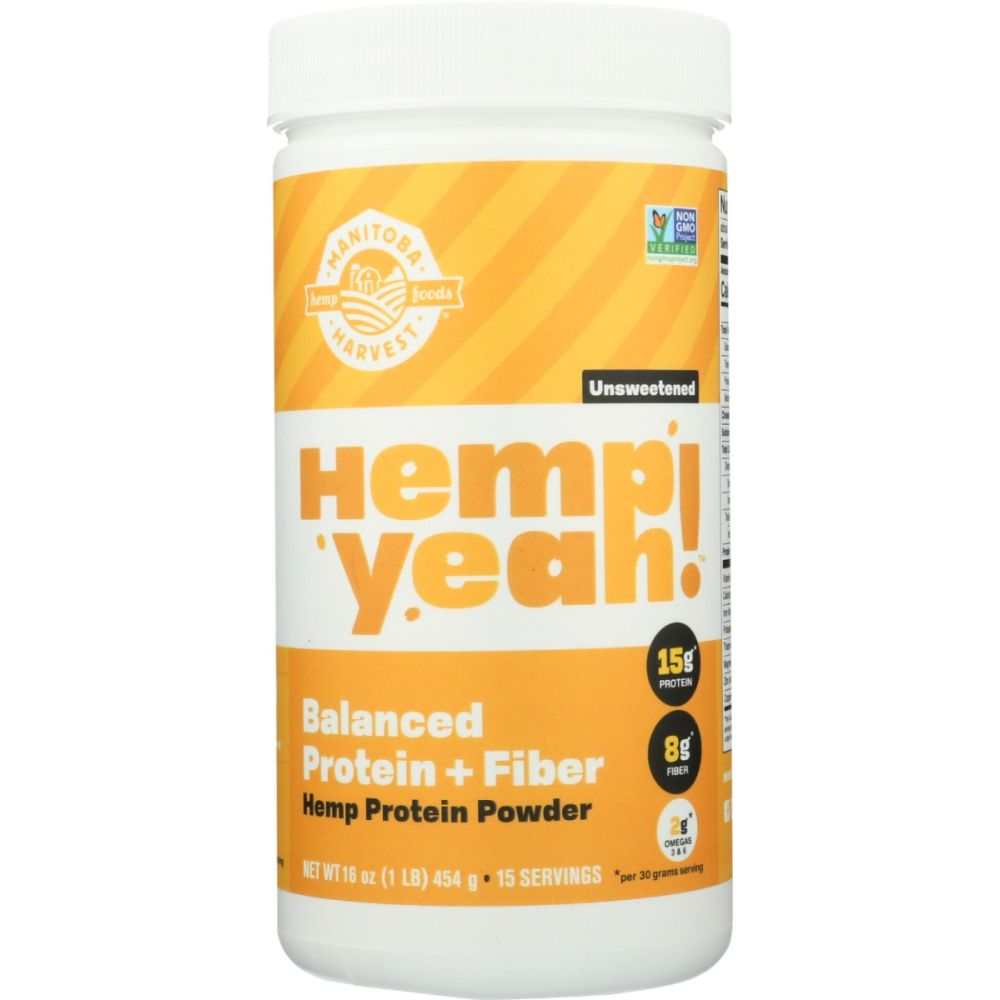 MANITOBA HARVEST Hemp Yeah Balanced Protein Fiber Unsweetened | 16 oz