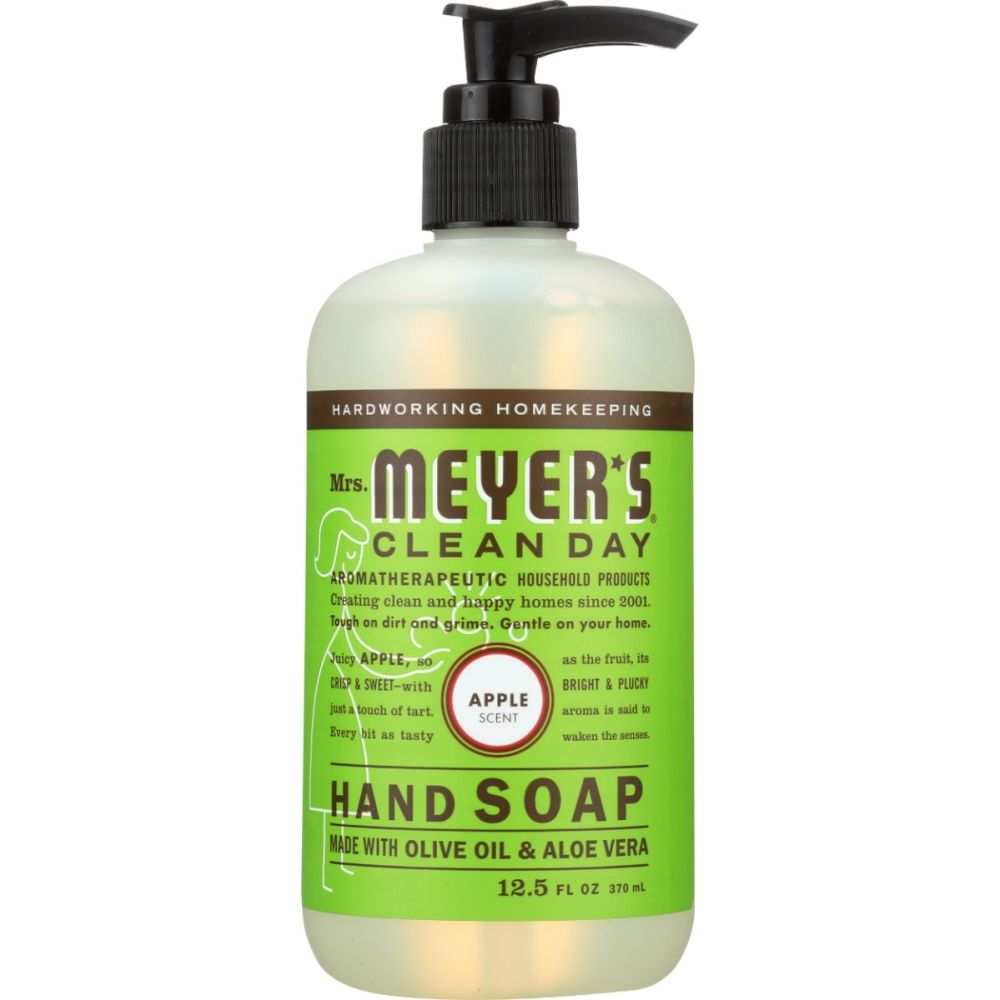 Mrs. Meyer’s Clean Day: Apple Liquid Hand Soap -12.5oz for Fresh Hands