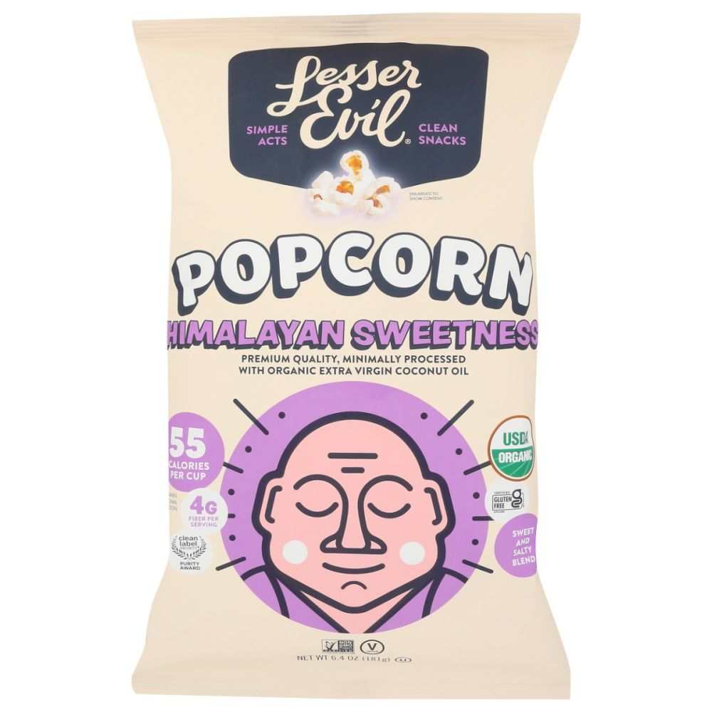Himalayan Sweetness Gourmet Popcorn | Healthy Snack| Pink Salt 6.4oz