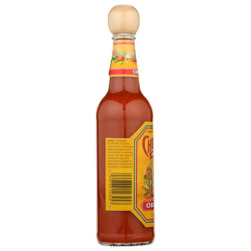 CHOLULA: Original Hot Sauce, 12 oz