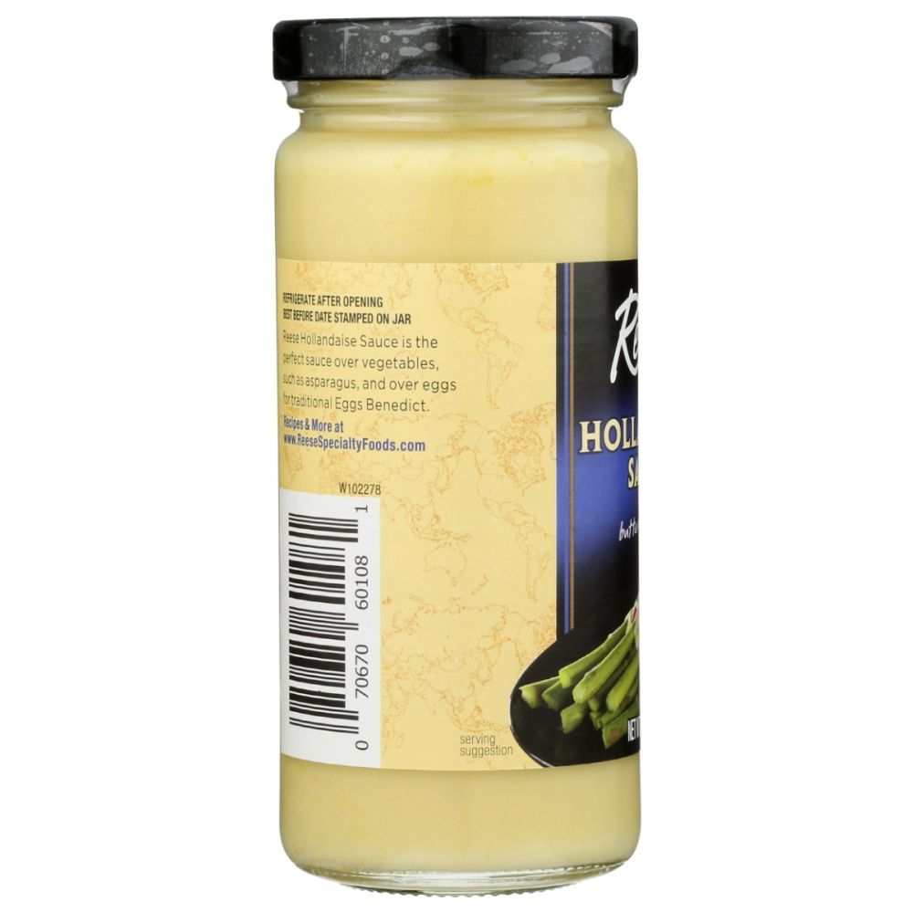 REESE:  Hollandaise Sauce - Perfect for Vegetables & Eggs Benedict 7.5oz
