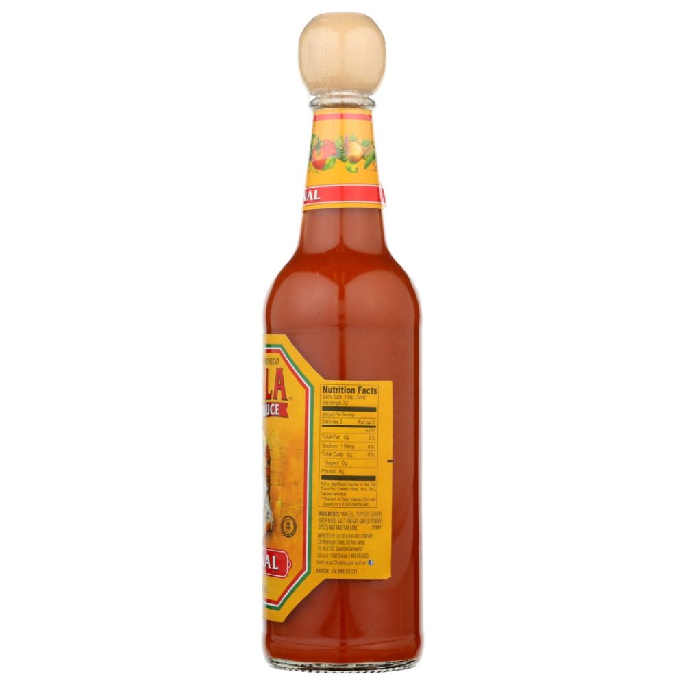 CHOLULA: Original Hot Sauce, 12 oz