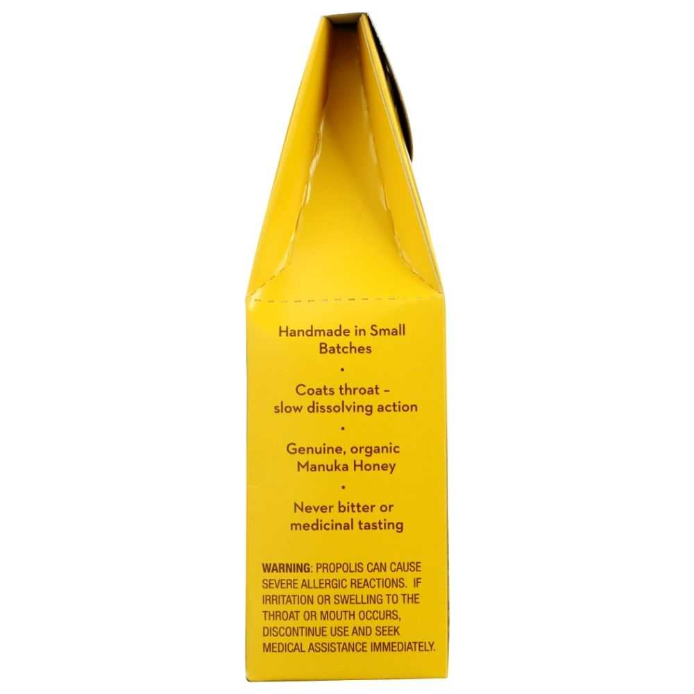 Wedderspoon Organic Manuka Honey - Lemon Honey Drops 4oz |Immune Boost