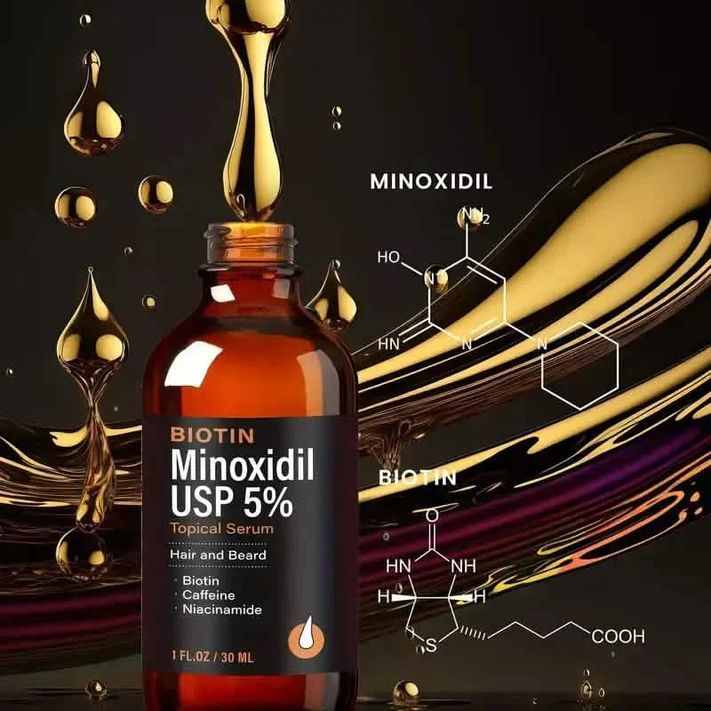 Hair Oil-Biotin Serum Treatment for Stronger Thicker Longer Hair