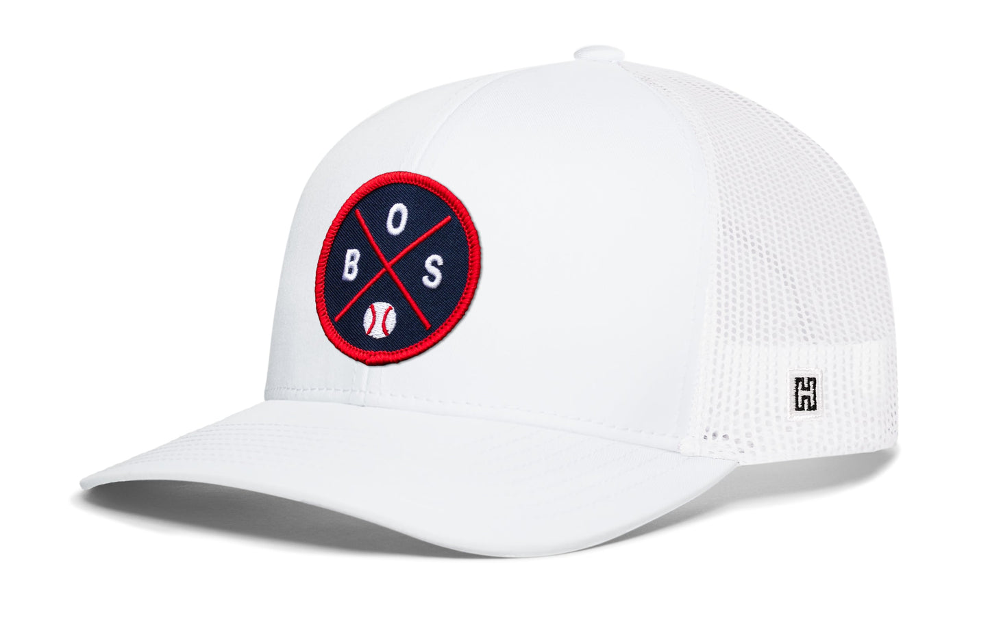 Boston Trucker Hat  |  BOS X Baseball Snapback