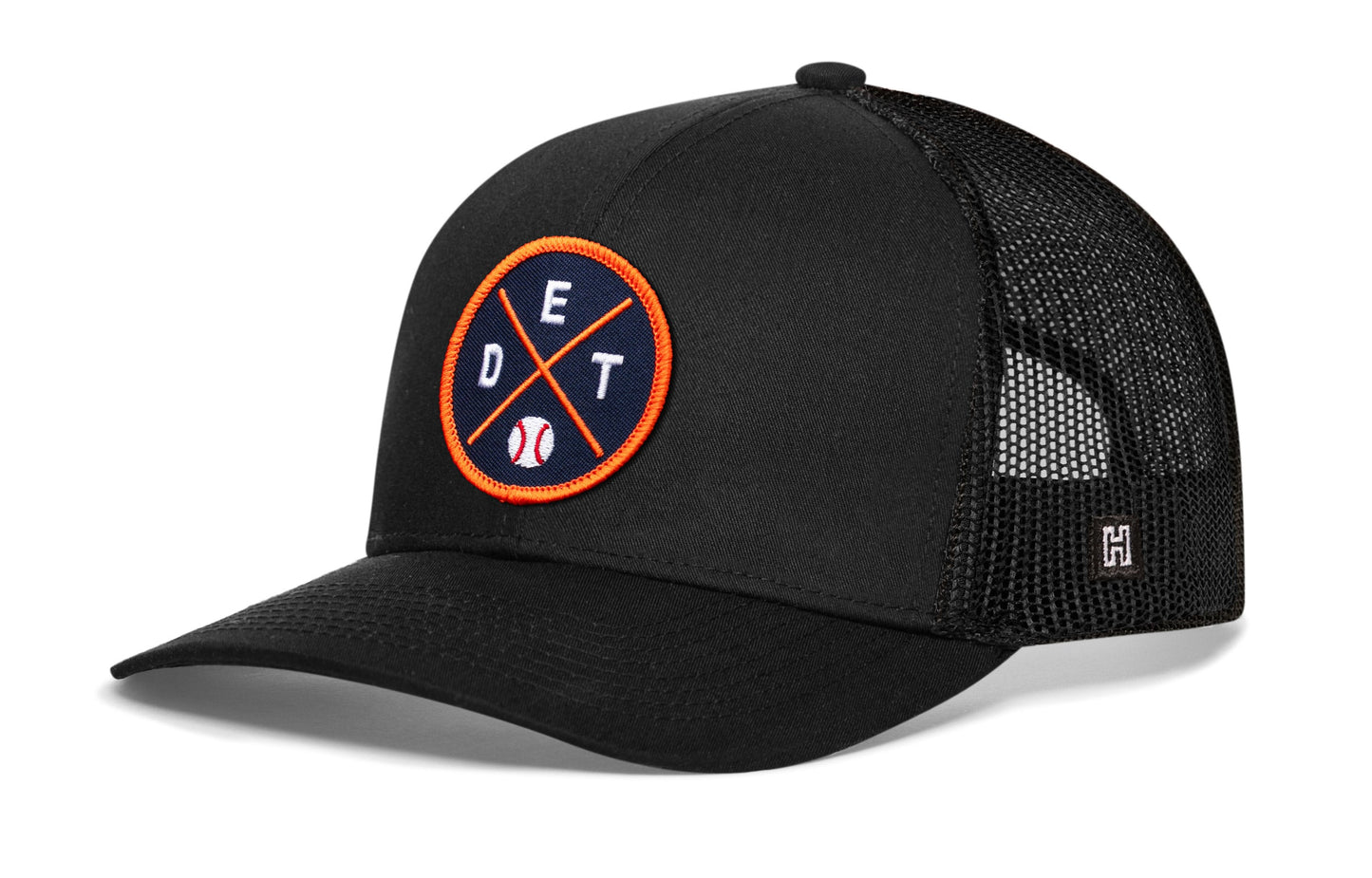 Detroit Trucker Hat  |  DET X Baseball Snapback