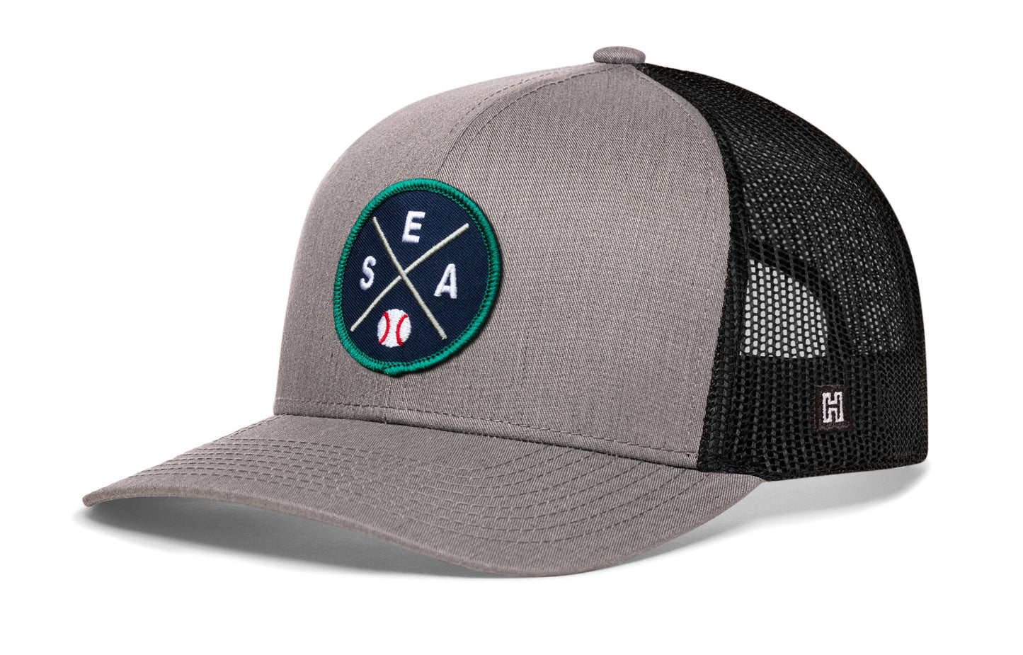 Seattle Trucker Hat  |  SEA X Baseball Snapback