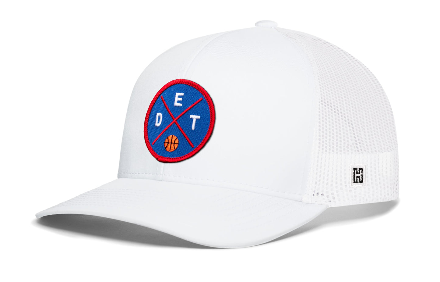 Detroit Trucker Hat  |  DET X Basketball Snapback