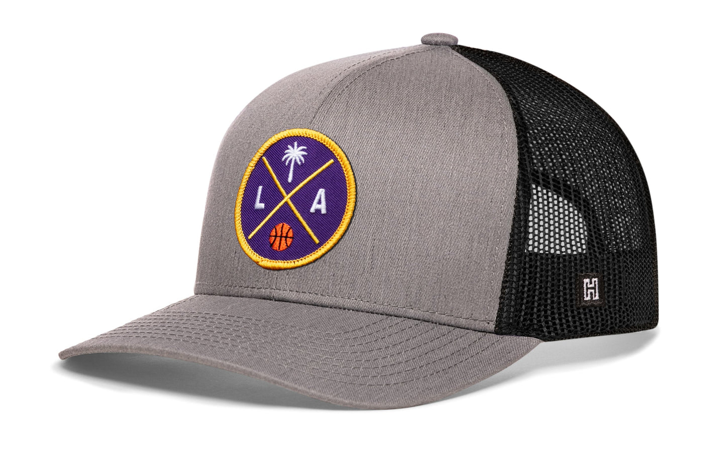 Los Angeles Trucker Hat  |  LA X Basketball Snapback