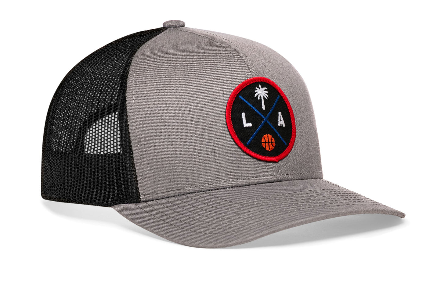 Los Angeles Trucker Hat  |  LA X Basketball Snapback