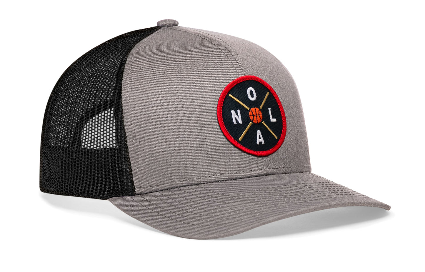 New Orleans Trucker Hat  |  NOLA X Basketball Snapback