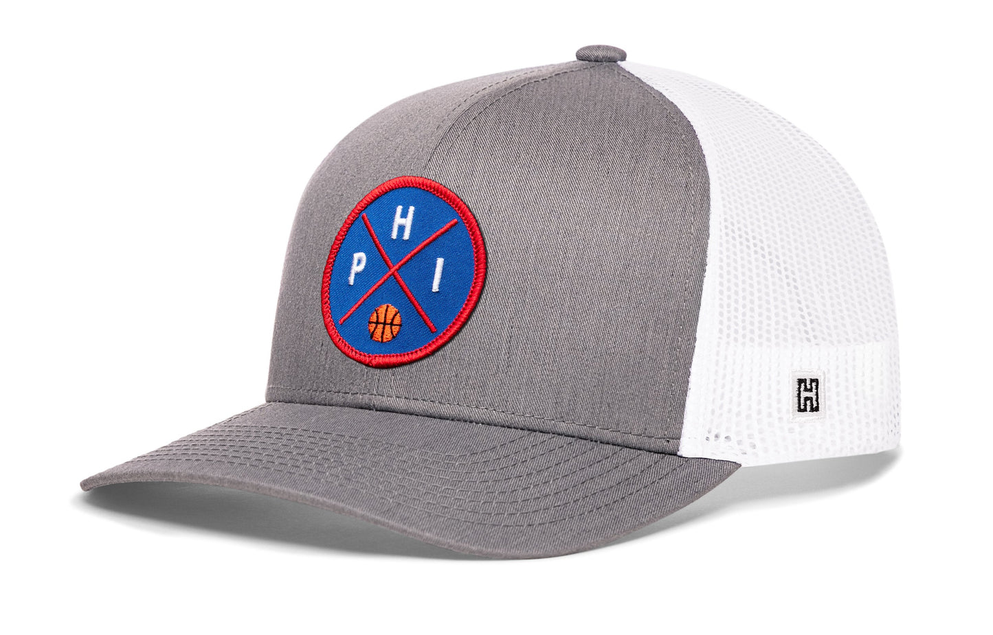 Philadelphia Trucker Hat  |  PHI X Basketball Snapback