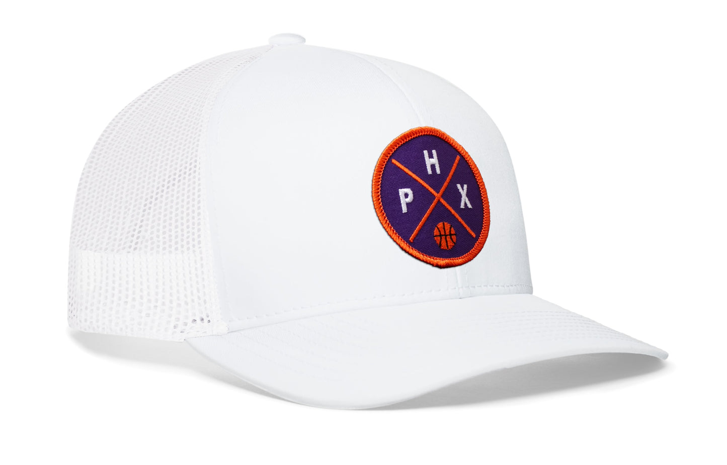 Phoenix Trucker Hat  |  PHX X Basketball Snapback