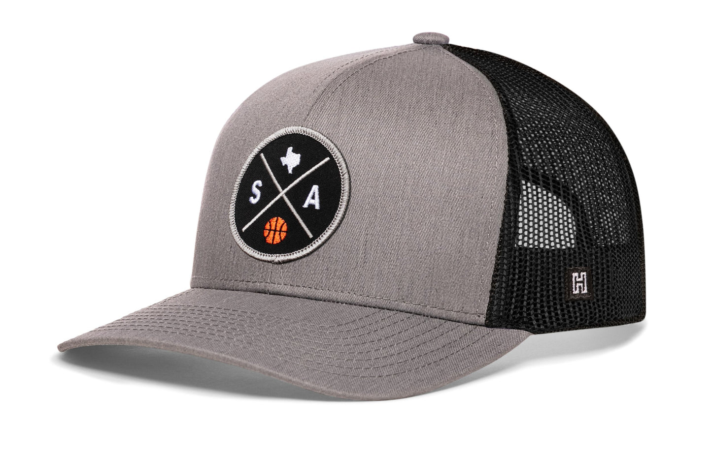 San Antonio Trucker Hat  |  SA X Basketball Snapback