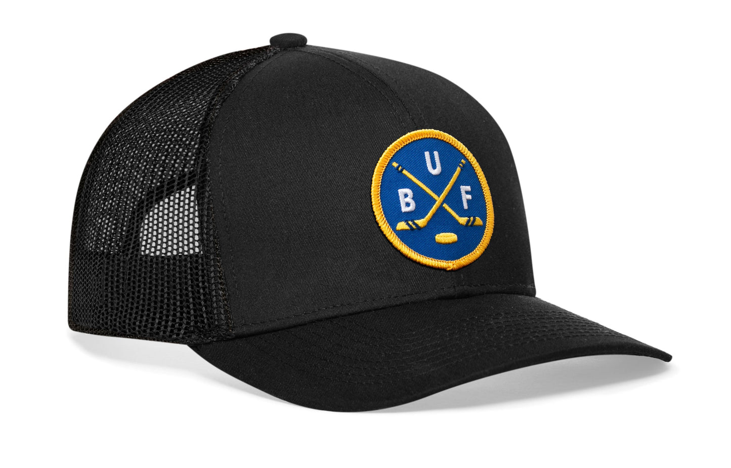 Buffalo Hockey Trucker Hat  |  BUF X Snapback