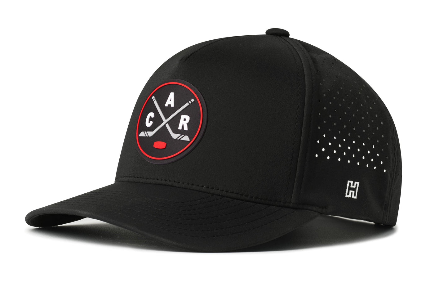 Carolina Hockey Performance 5-Panel Hat  |  Black CAR X Flexfit Snapback