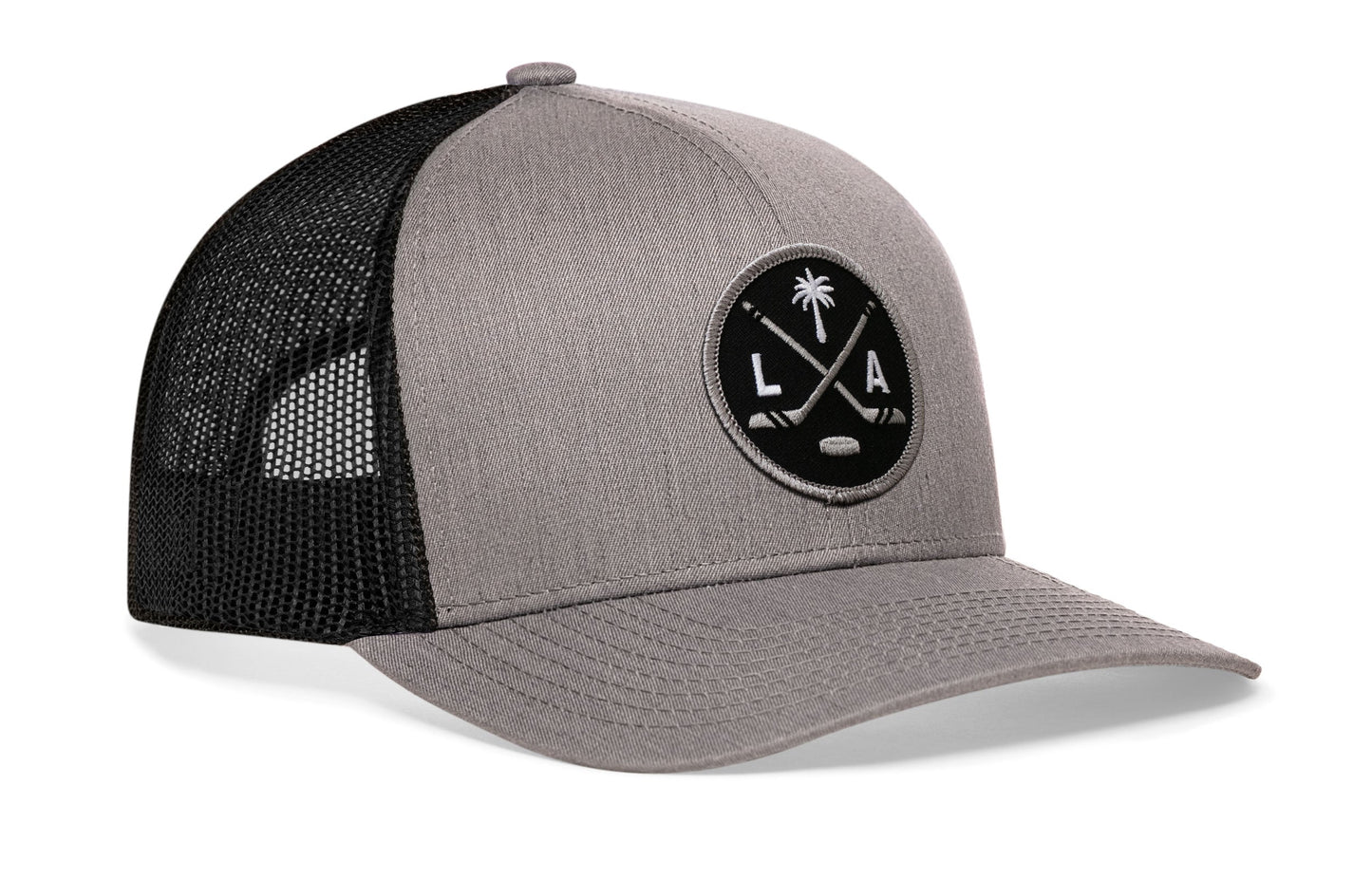 Los Angeles Hockey Trucker Hat  |  LA X Snapback