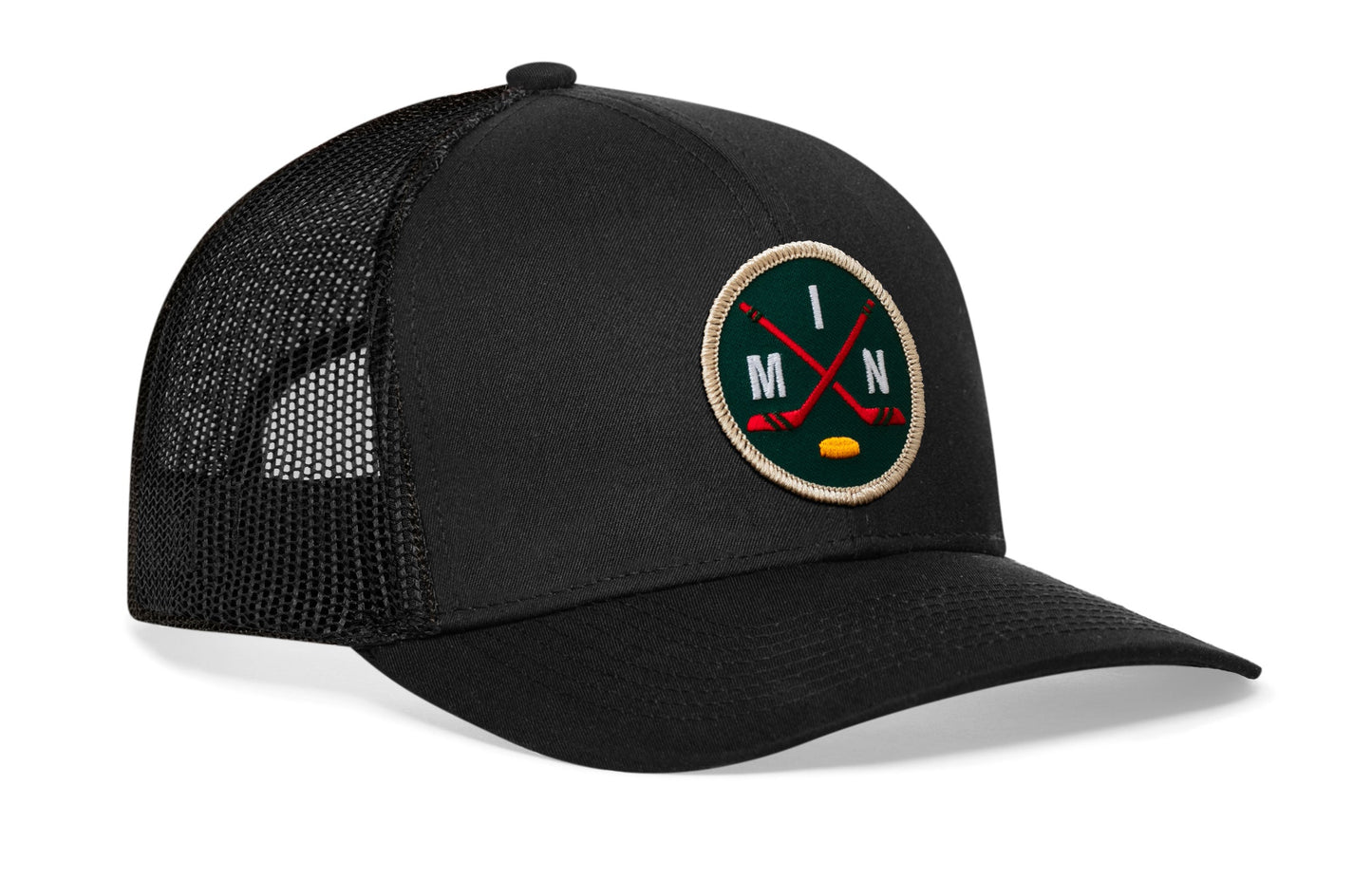 Minnesota Hockey Trucker Hat  |  MIN X Snapback