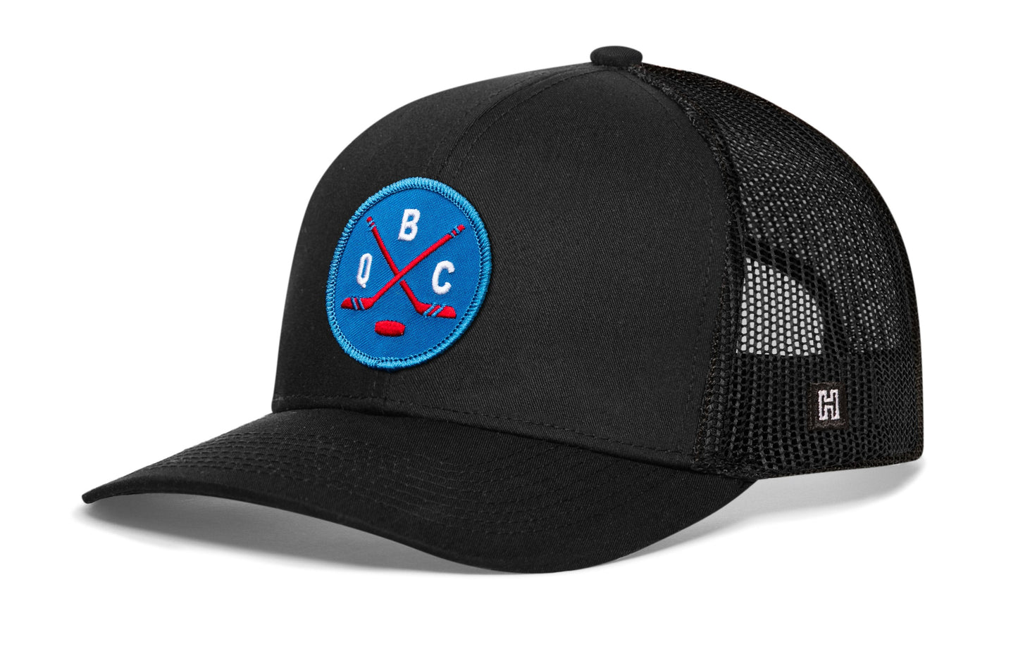 Quebec Hockey Trucker Hat  |  QBC X Snapback