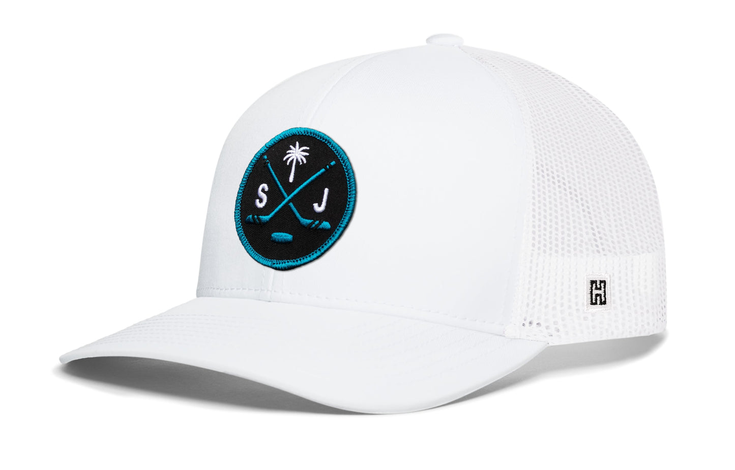San Jose Hockey Trucker Hat  |  SJ X Snapback