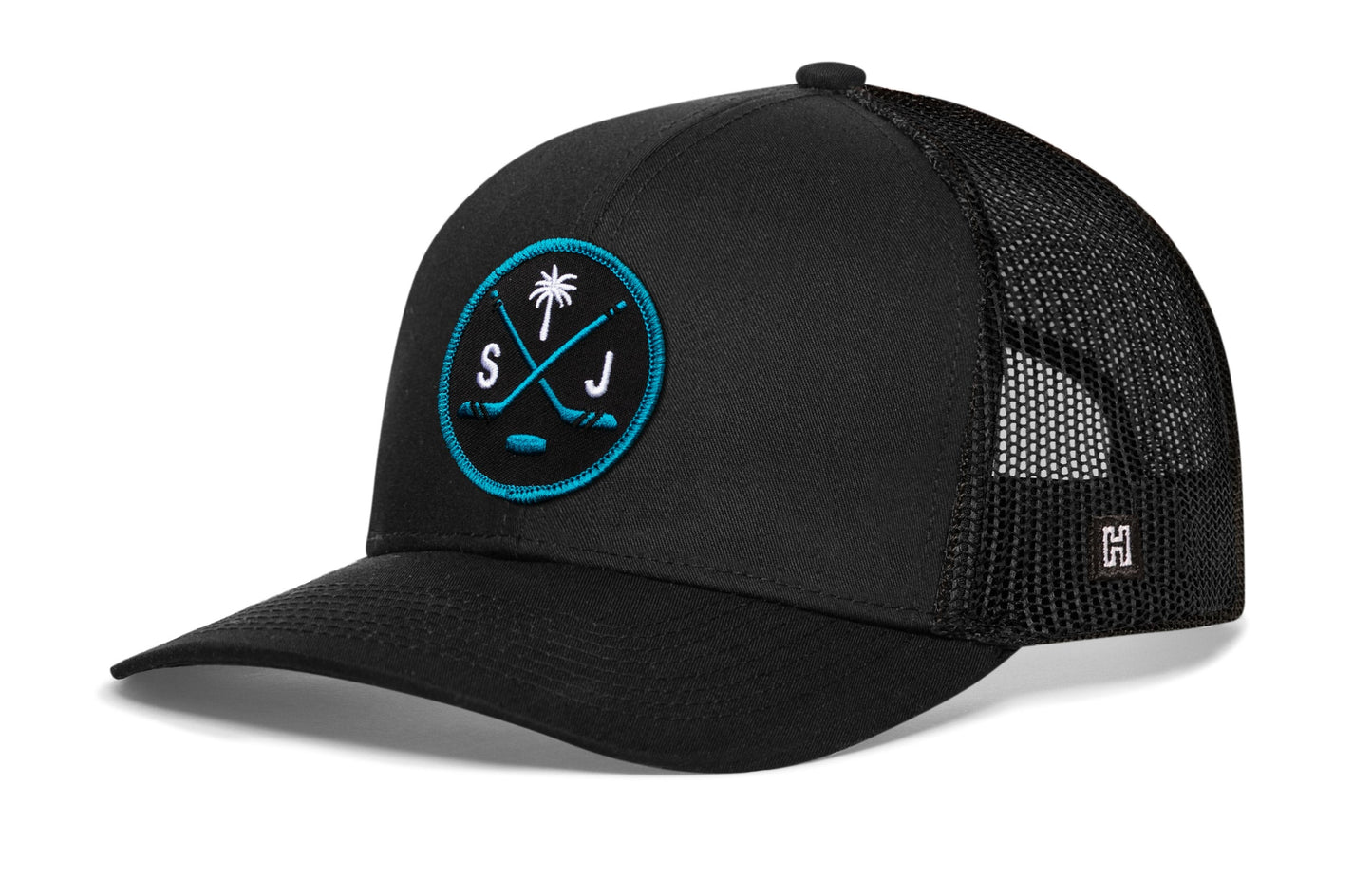 San Jose Hockey Trucker Hat  |  SJ X Snapback