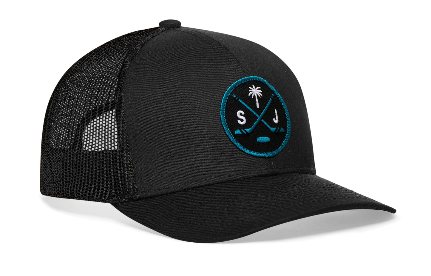 San Jose Hockey Trucker Hat  |  SJ X Snapback