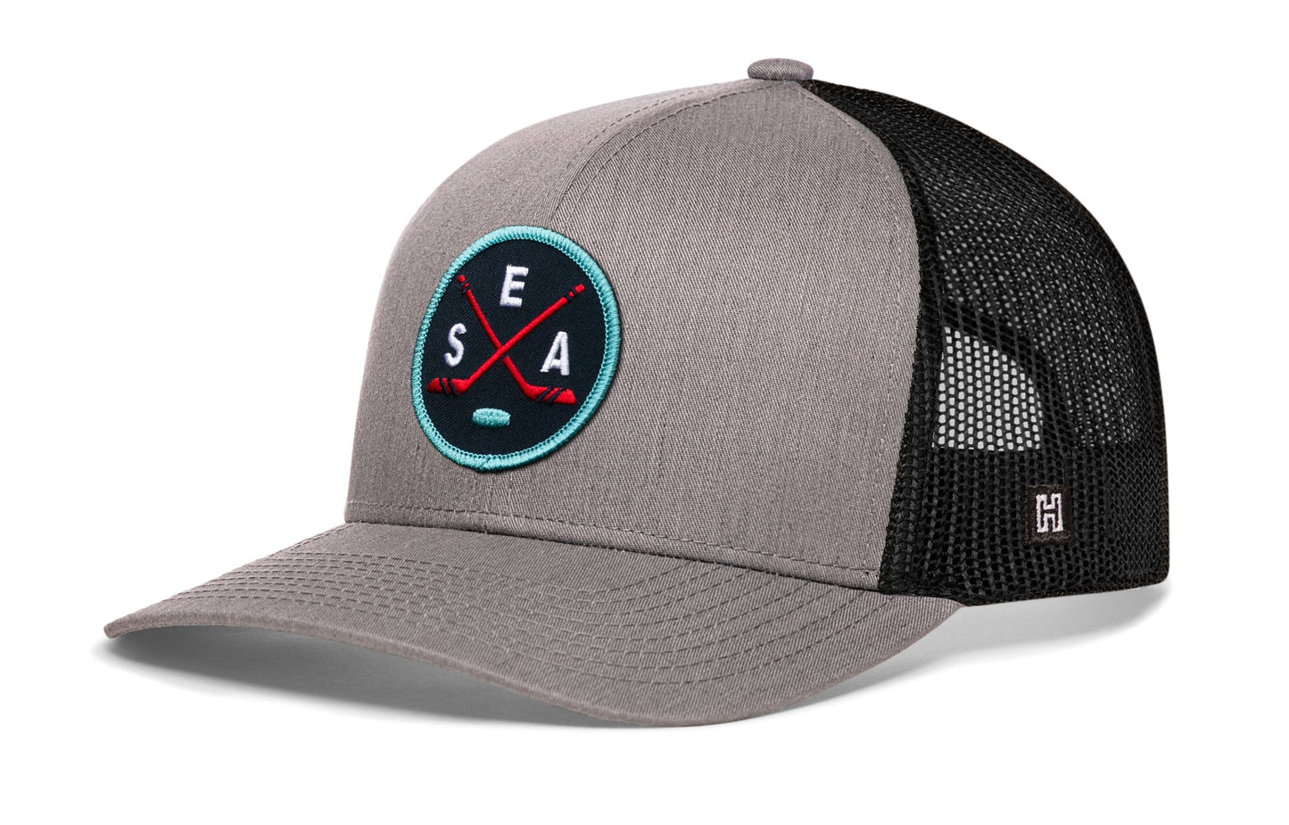 Seattle Hockey Trucker Hat  |  SEA X Snapback
