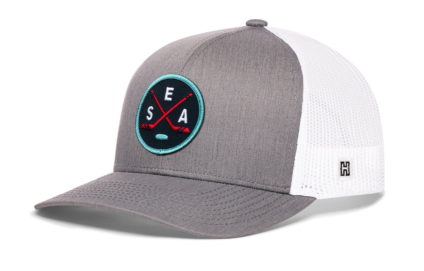 Seattle Hockey Trucker Hat  |  SEA X Snapback