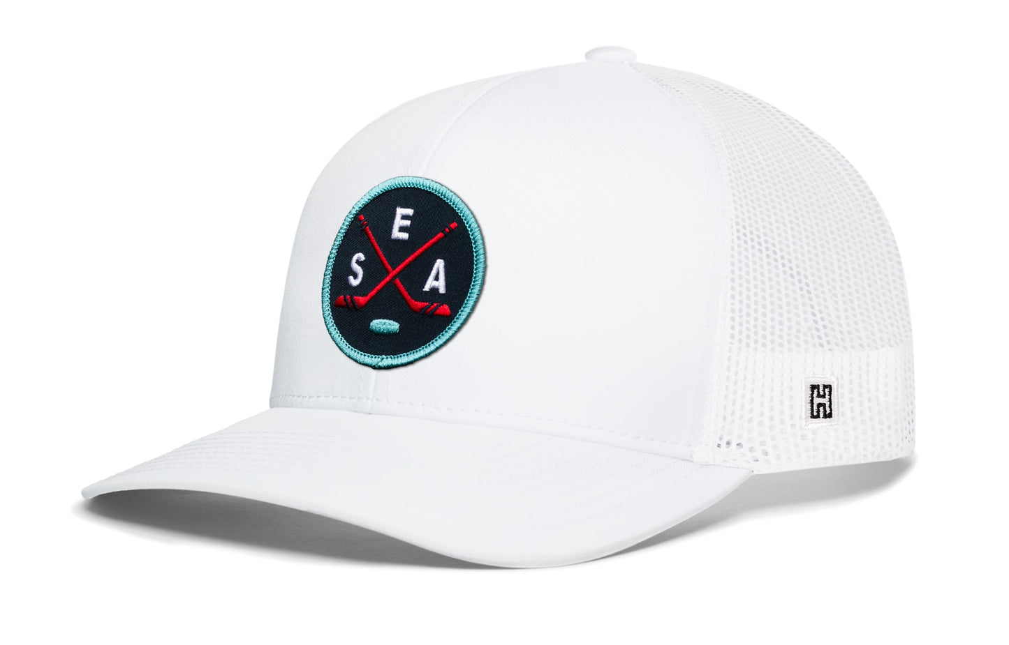 Seattle Hockey Trucker Hat  |  SEA X Snapback