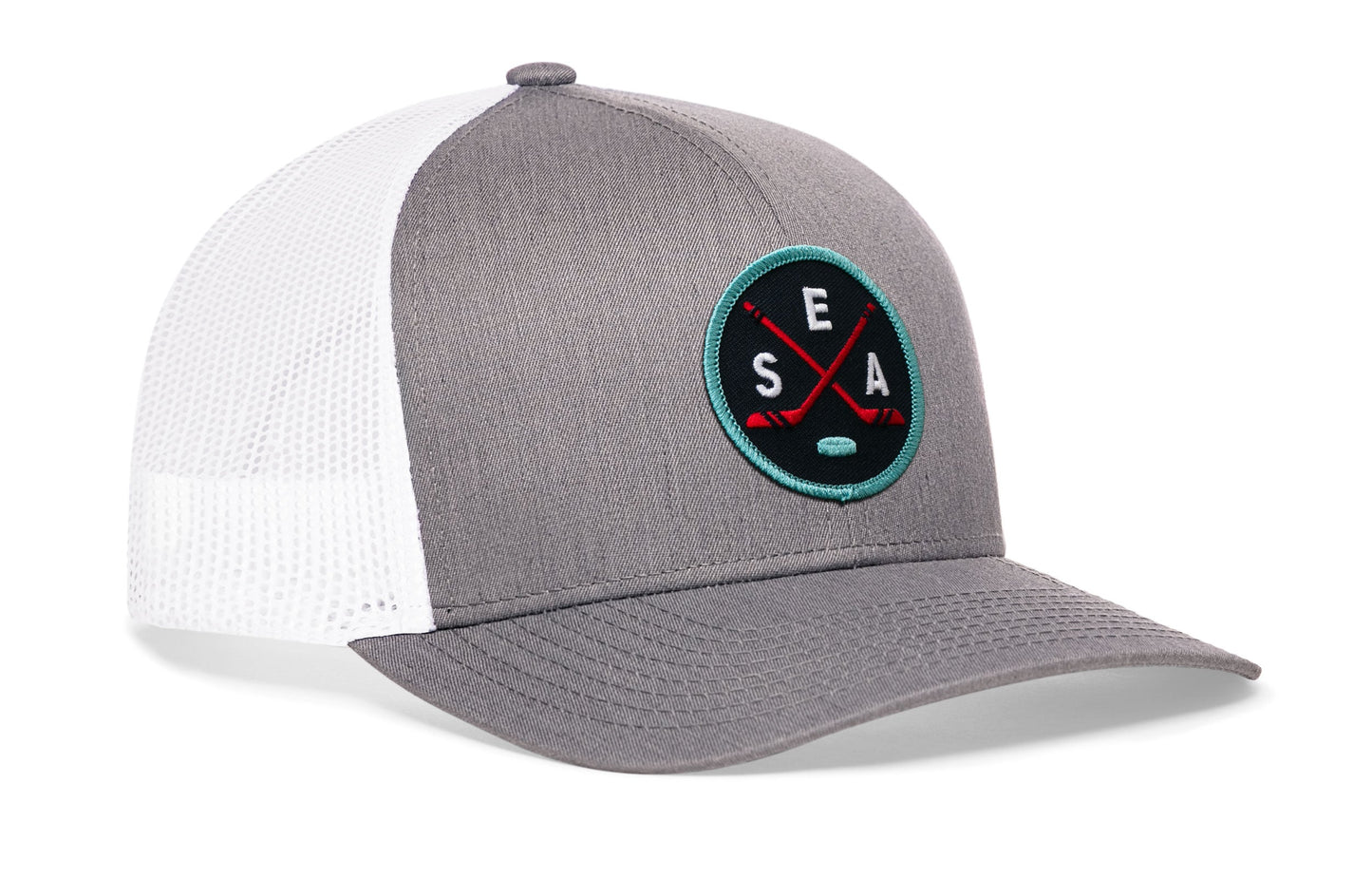 Seattle Hockey Trucker Hat  |  SEA X Snapback