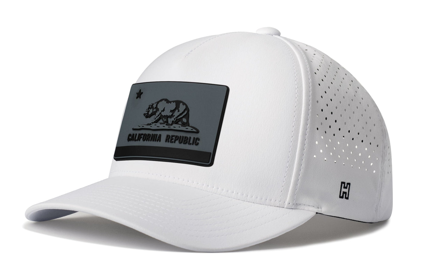 California Flag Performance 5-Panel Hat  |  CA Tactical Flexfit® Snapback