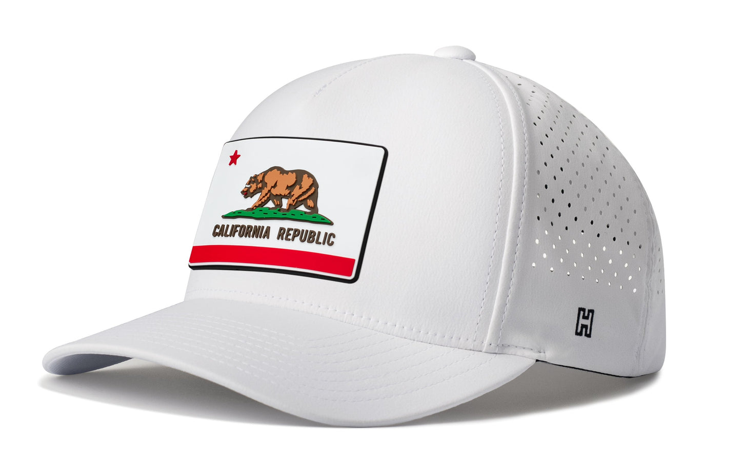 California Flag Performance 5-Panel Hat  |  CA Flexfit® Snapback