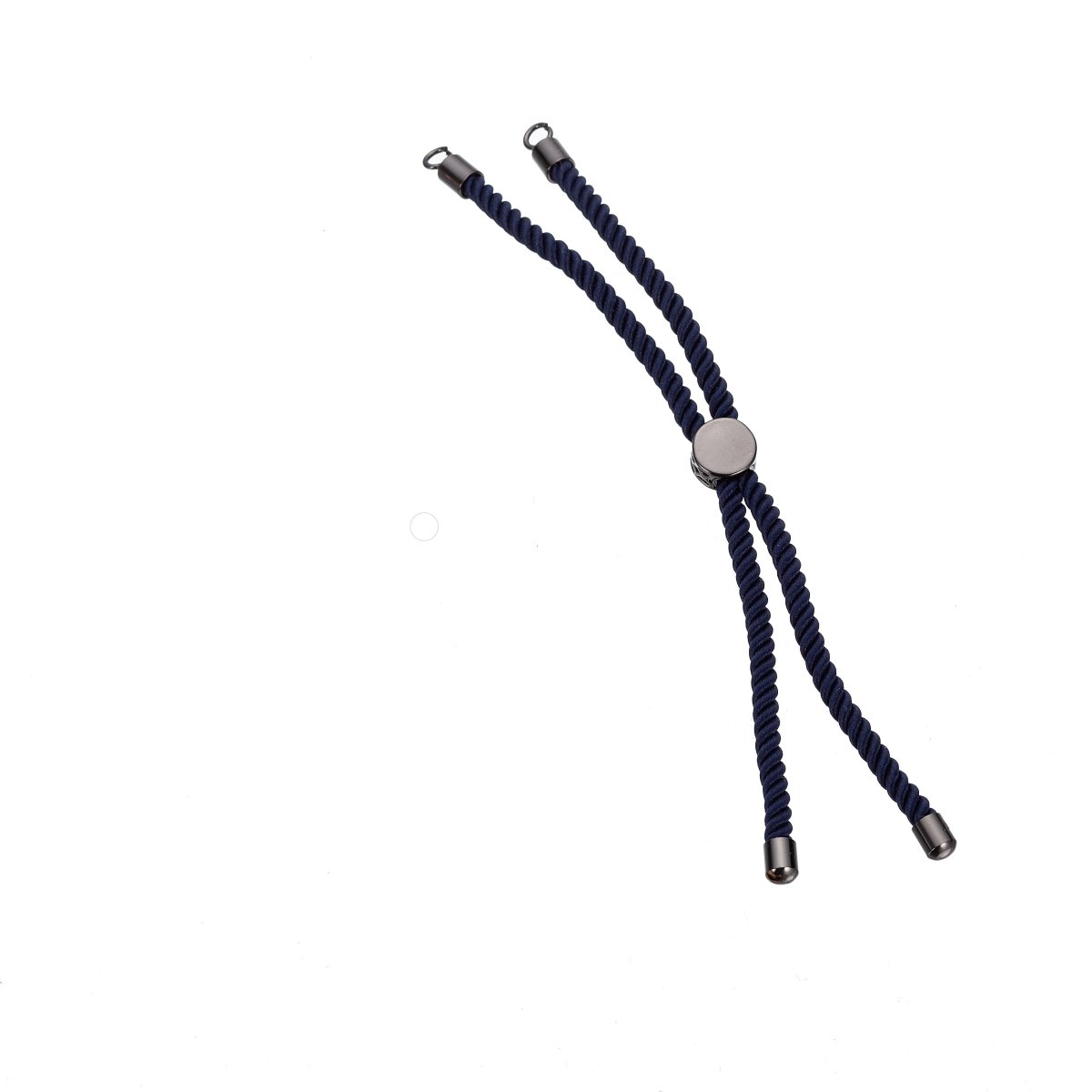 Half Finished Adjustable Cord Bracelet with Jump Rings, Semi Finished Friendship Bracelet | SP-048-054
