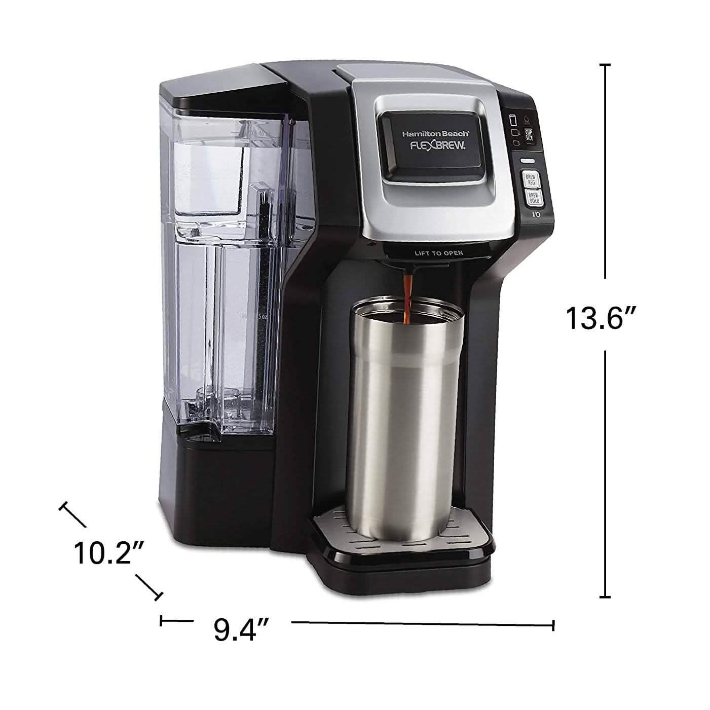 Hamilton Beach 49975 FlexBrew シングルサーブコーヒーメーカー