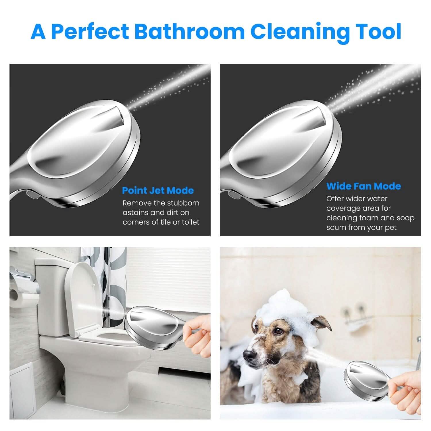 Handheld Filtered High Pressure Shower Head