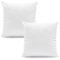 Hannah Linen Hypoallergenic Throw Pillows - White