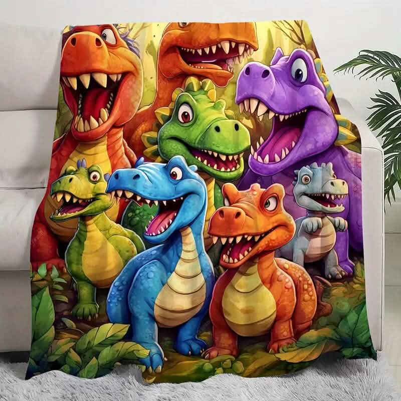 HD Digital Print Flannel Throw Blanket