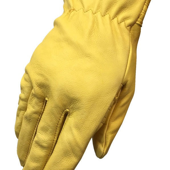 Mens Tan Goatskin Gloves