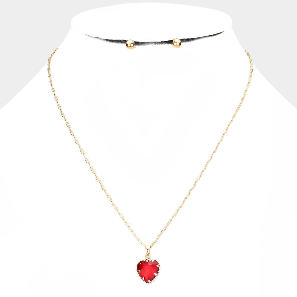 Heart Pendant Necklace