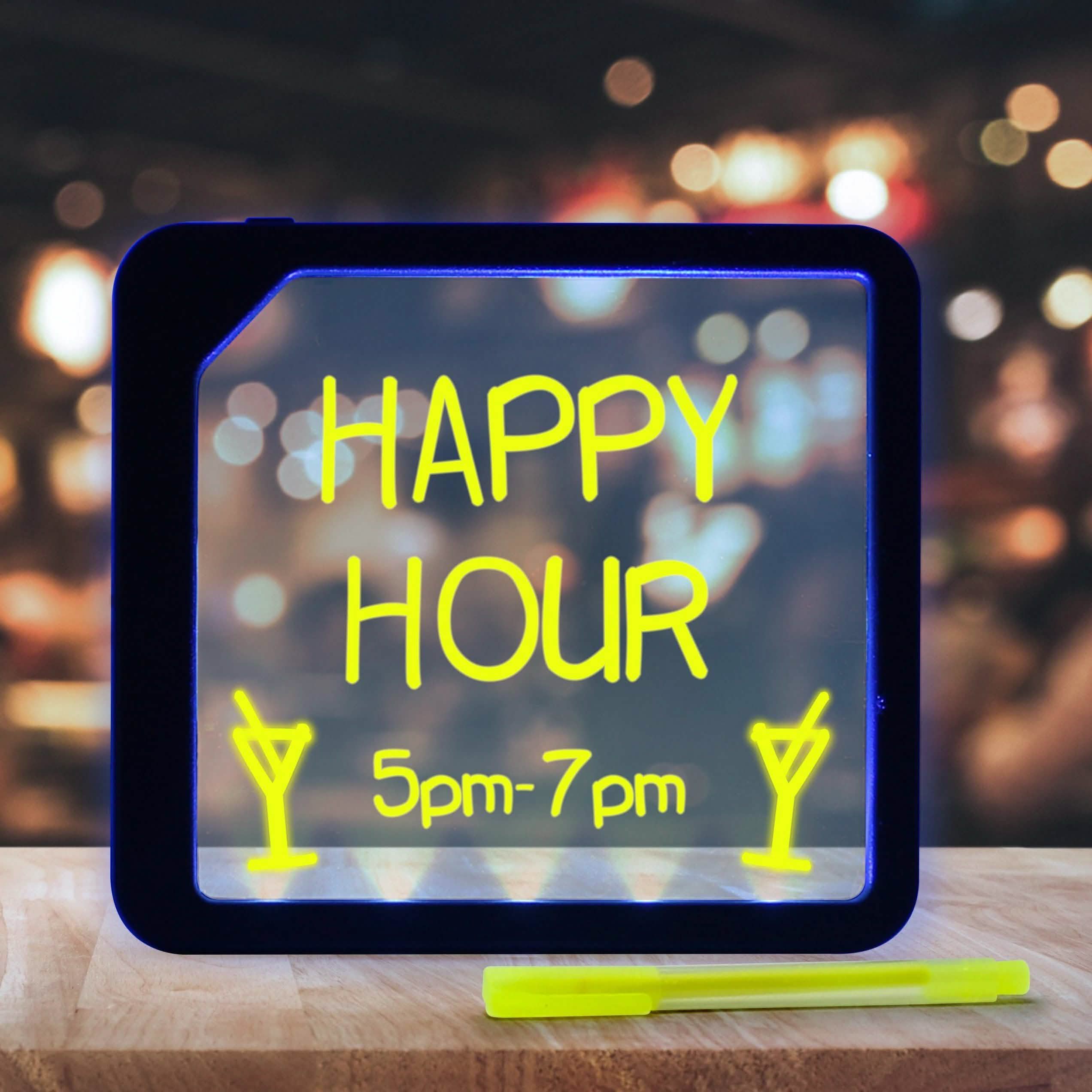 Hearth & Haven Florescent LED Marker Message Board
