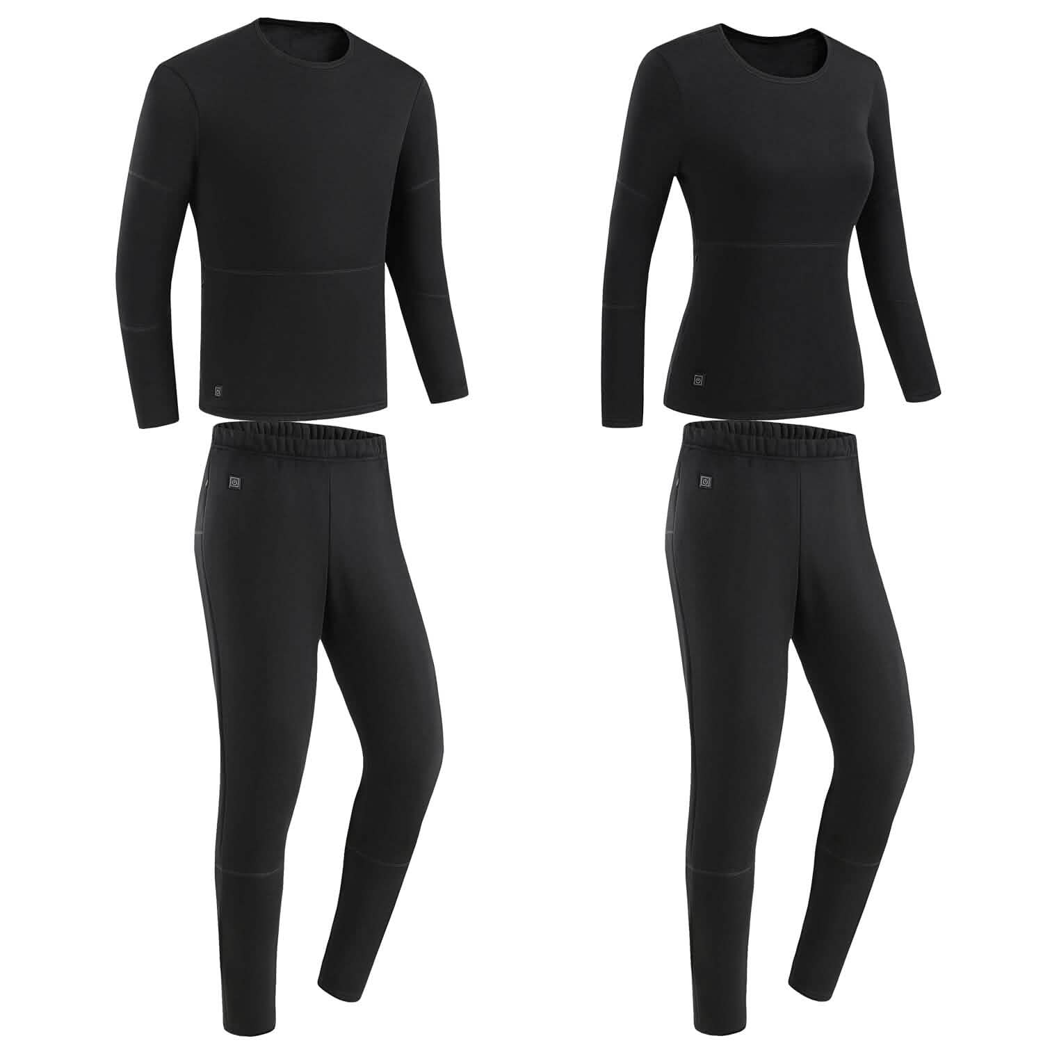 Heated Underwear Long Shirt and Pants Set