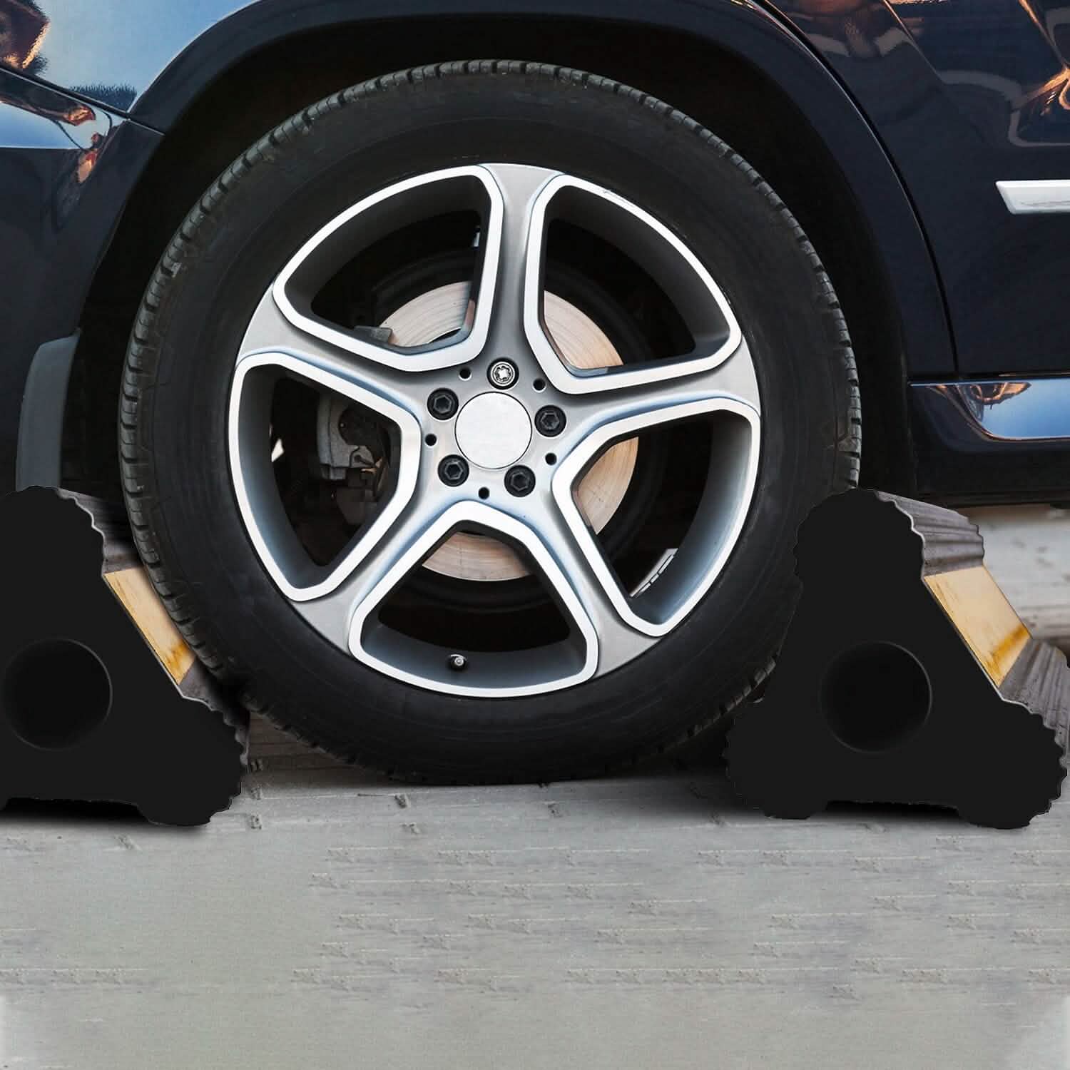 Heavy Duty Rubber Wheel Chocks