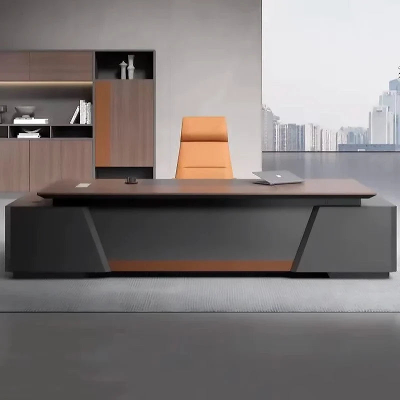 Alford · Modern L-Shaped Executive Desk