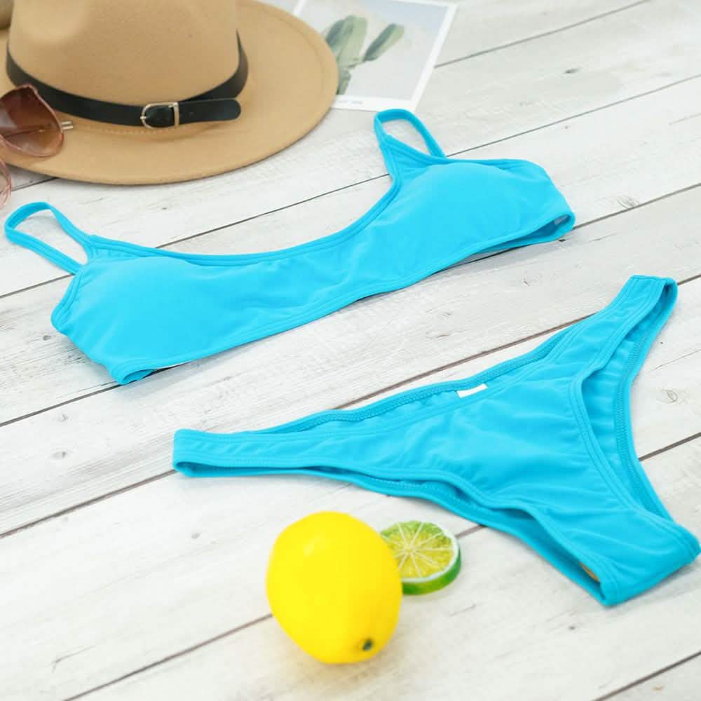 High Cut Brazillian Bikini Set