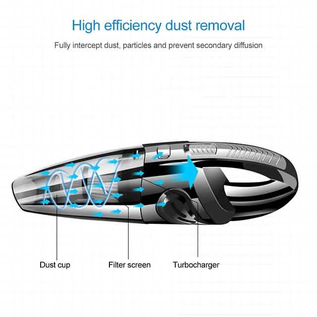 High Power Cordless Car Vacuum Cleaner