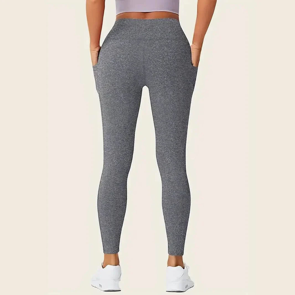 High Rise Butt Lifting Seamless Leggings with Phone Pockets
