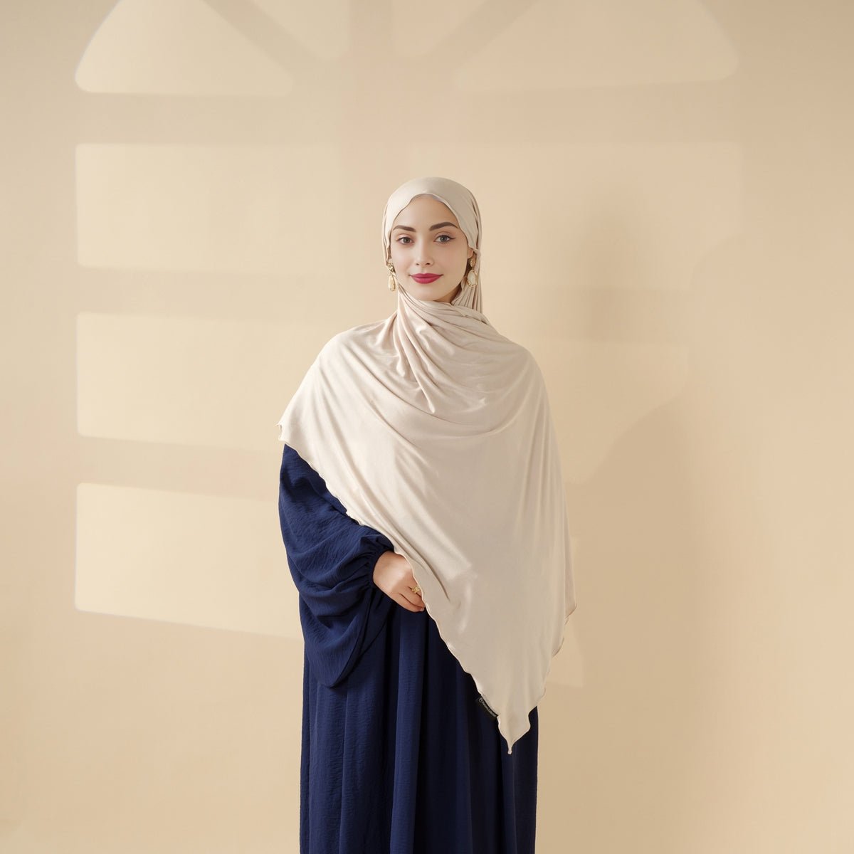 Perfect Hijab for Eid: Premium Modal Jersey Long Scarf – Soft, Breathable & Elegant (MH105)